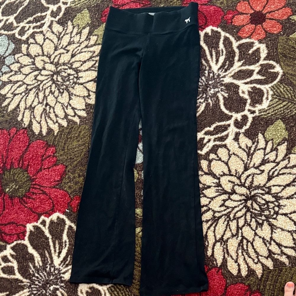 PINK Victoria's Secret Black Yoga Leggings